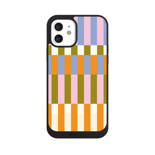 Apple iPhone 12 NIVOpure Thème à Carreaux Colorés et Audacieux