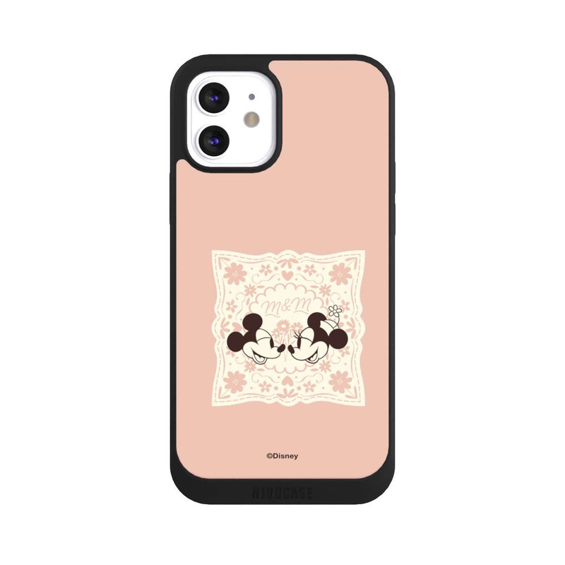 iPhone 12 NIVOpure Minnie and Mickey Forever pink