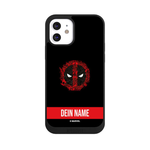 Apple iPhone 12 NIVOpure Deadpool Logo Personalisierbar