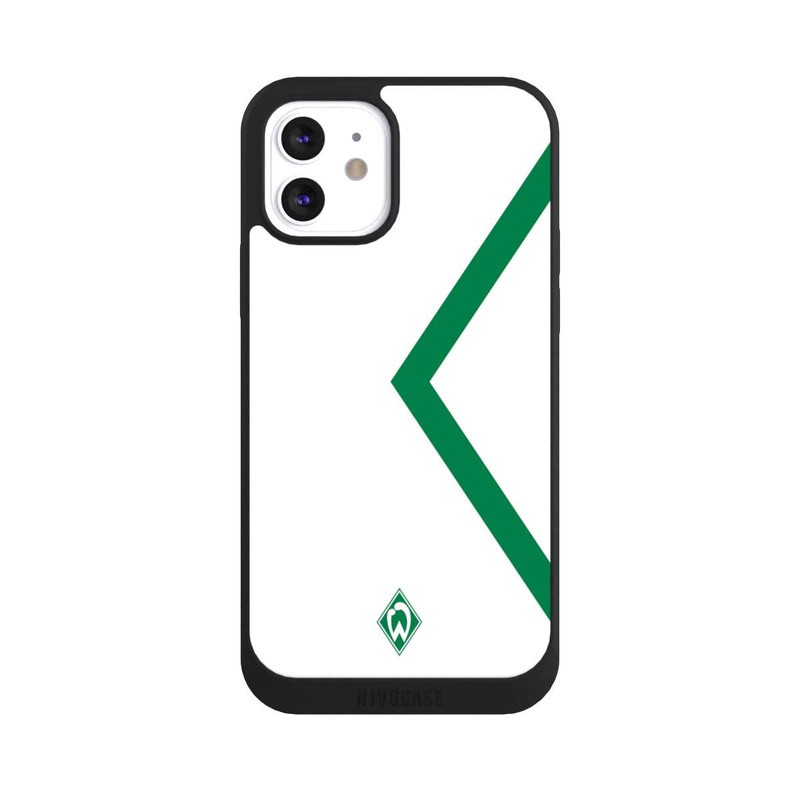 iPhone 12 NIVOpure Werder Bremen Rautenelement Grün