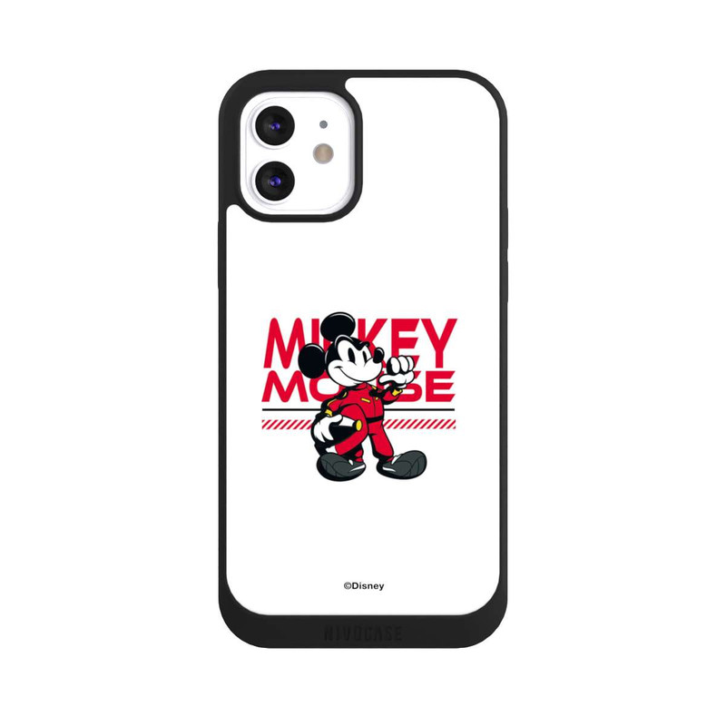iPhone 12 NIVOpure Micky Maus Rally Weiss