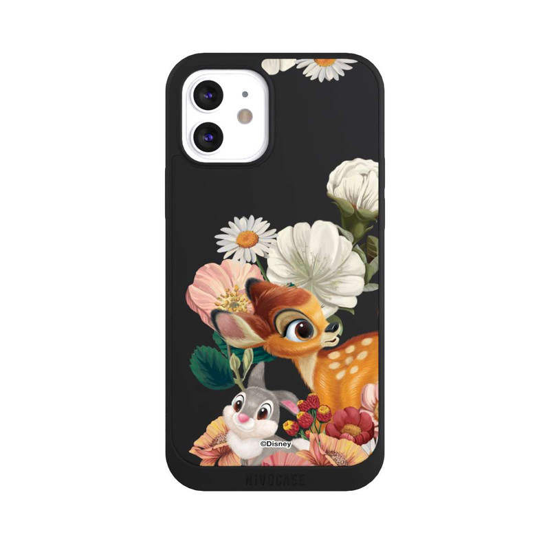 iPhone 12 NIVOpure Bambi and Thumper Flowers Transparent