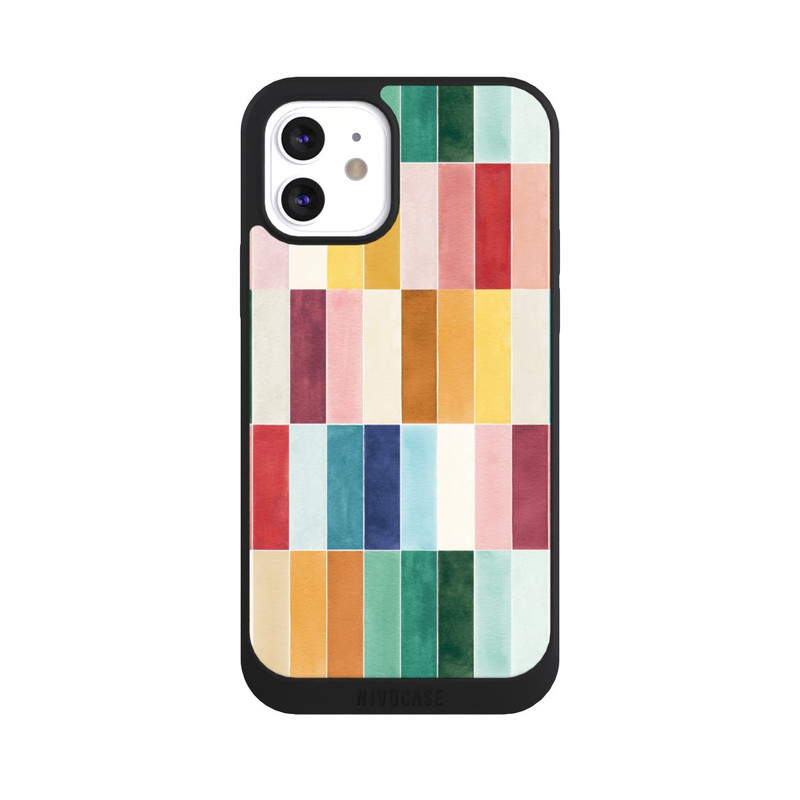 iPhone 12 NIVOpure Modern Craft Geometric Rectangular Tiles