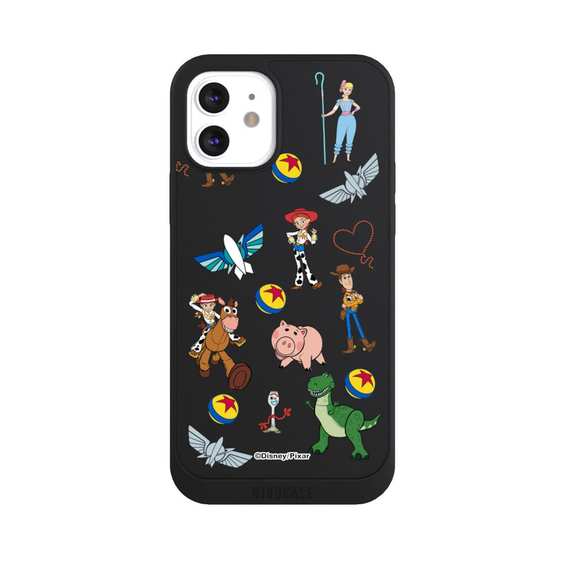 iPhone 12 NIVOpure Toy Story 5 Hero Toys Pattern Transparent