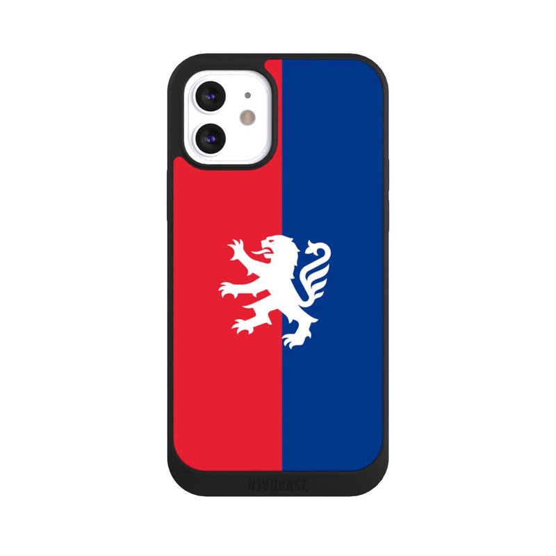 iPhone 12 NIVOpure OL Lion rouge et bleu