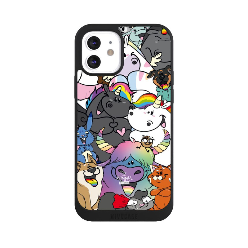 iPhone 12 NIVOpure Pummeleinhorn Wimmelbild Glitzerweltler