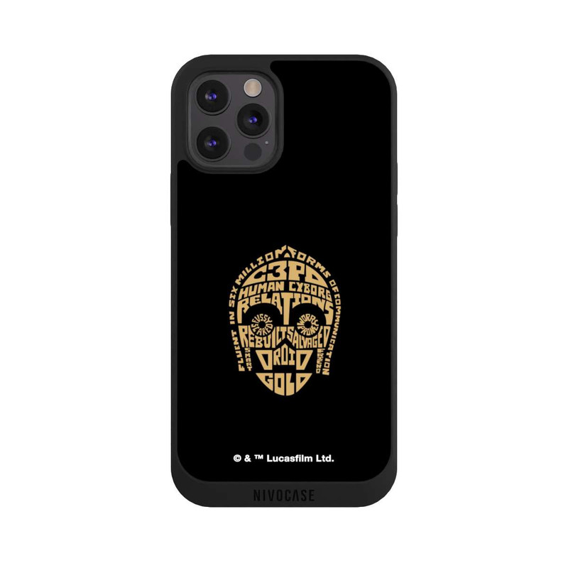 iPhone 12 Pro NIVOpure C3PO Typo Graphic