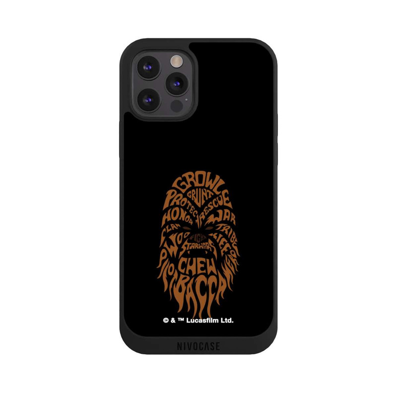 iPhone 12 Pro NIVOpure Chewbacca Typo Grafisch