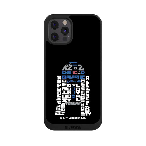 Apple iPhone 12 Pro NIVOpure R2-D2 Typo Grafisch