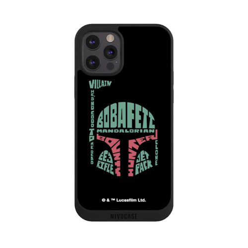 Apple iPhone 12 Pro NIVOpure Boba Fett Typo Grafisch