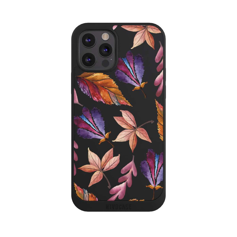 iPhone 12 Pro NIVOpure Feuilles aquarelles