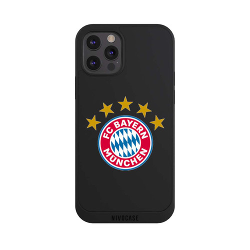 Apple iPhone 12 Pro NIVOpure FCB Logo mit Sterne - ohne Hintergrund