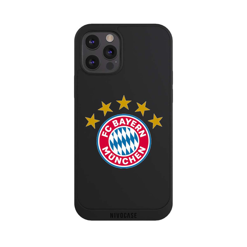 iPhone 12 Pro NIVOpure FCB Logo mit Sterne - ohne Hintergrund
