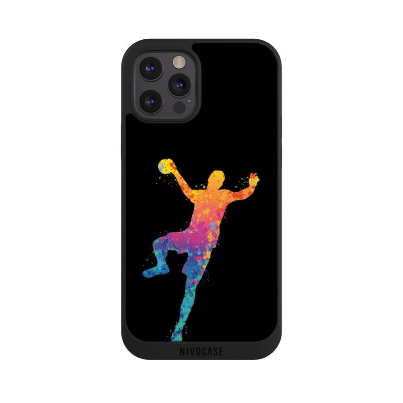 iPhone 12 Pro NIVOpure Colored Handball Player