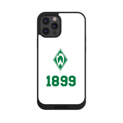 Apple iPhone 12 Pro NIVOpure 1899 Grün-Weiß Lebenslang Weiss - Werder Bremen