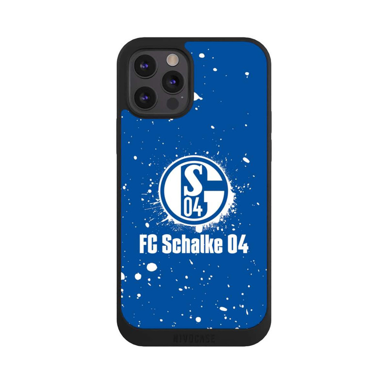 iPhone 12 Pro NIVOpure Schalke 04 - Spraylogo
