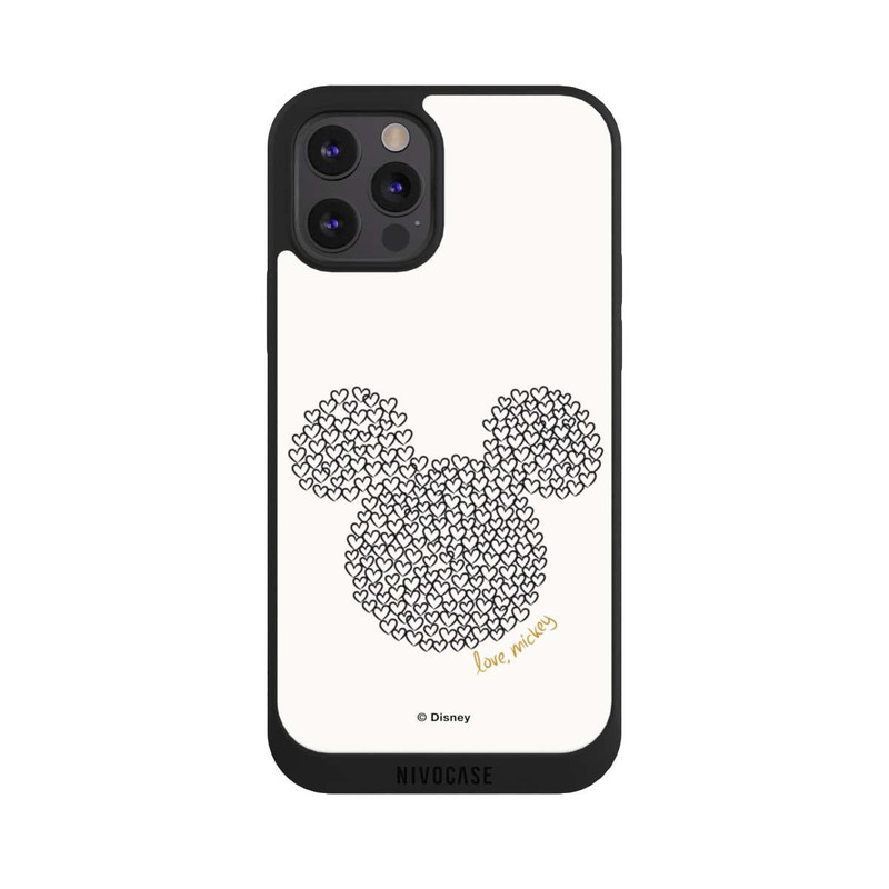 iPhone 12 Pro NIVOpure Micky Black and White