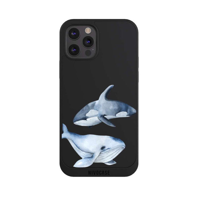 iPhone 12 Pro NIVOpure Whales transparent