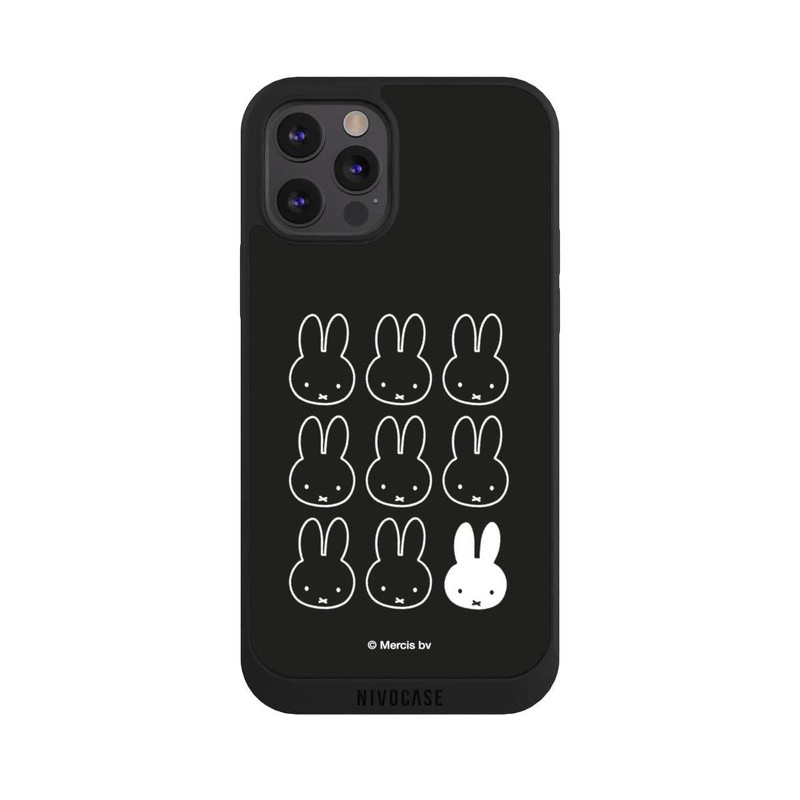 iPhone 12 Pro NIVOpure Miffy Black and White