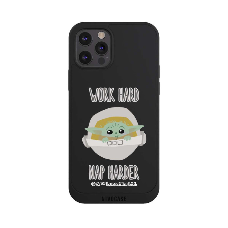 iPhone 12 Pro NIVOpure The Child Work Hard Nap Harder Transparent