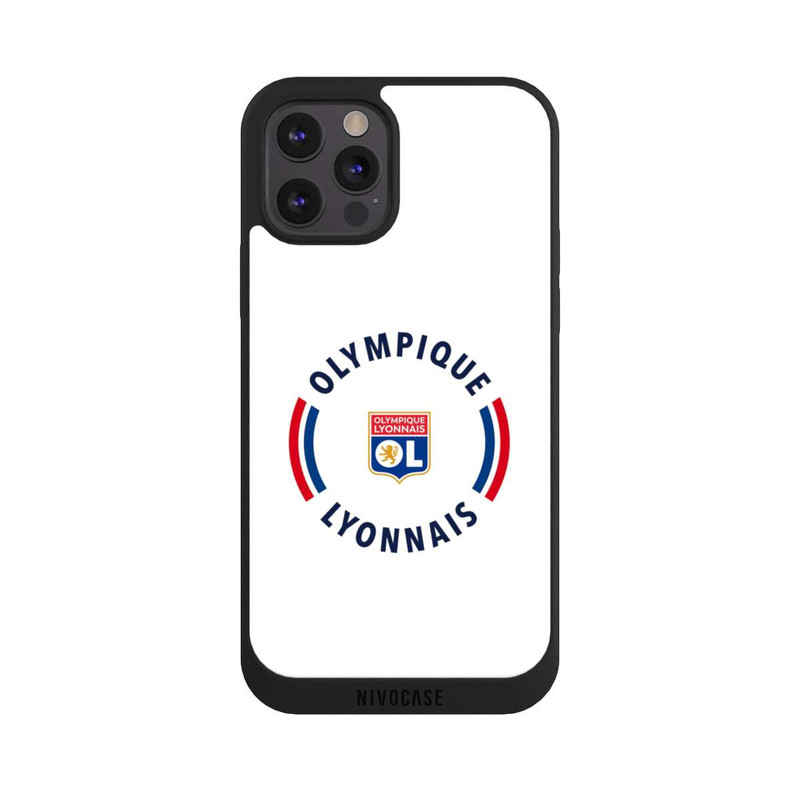 iPhone 12 Pro NIVOpure OL Logo Weiß