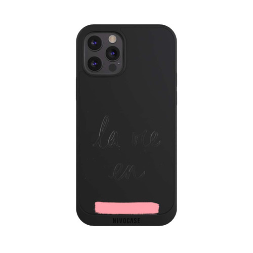 Apple iPhone 12 Pro NIVOpure La vie en Rose sans Fond