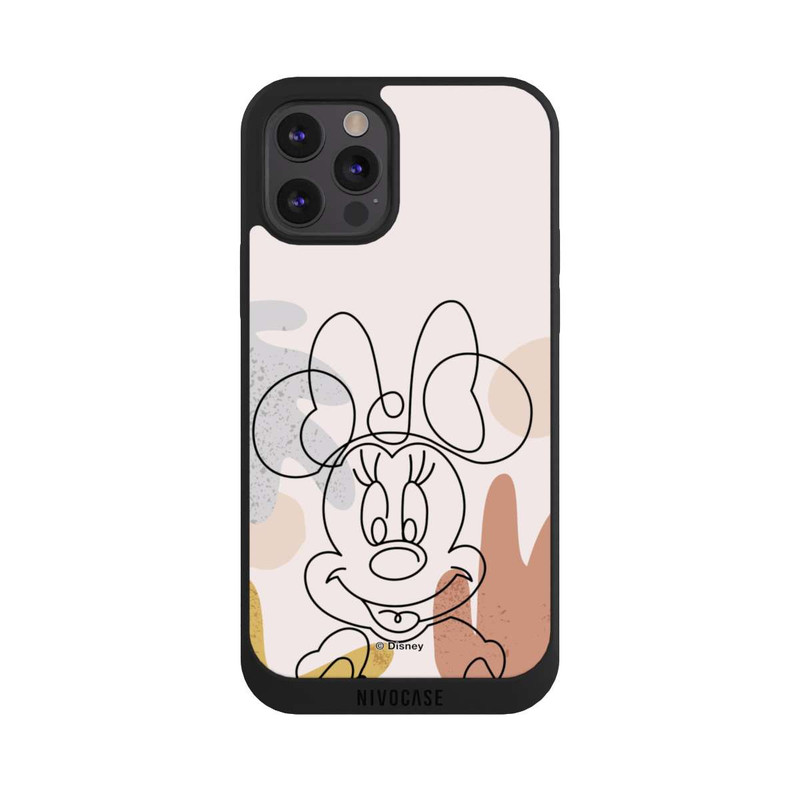iPhone 12 Pro NIVOpure Minnie Abstract Lineart