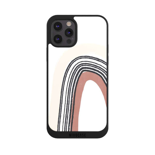 Apple iPhone 12 Pro NIVOpure Texturierter Regenbogen