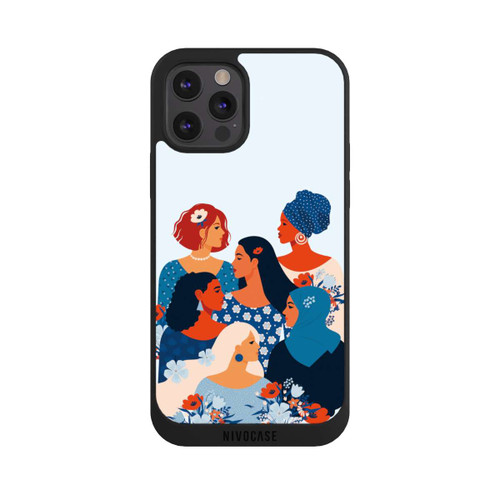Apple iPhone 12 Pro NIVOpure Femme Diversity Bleu