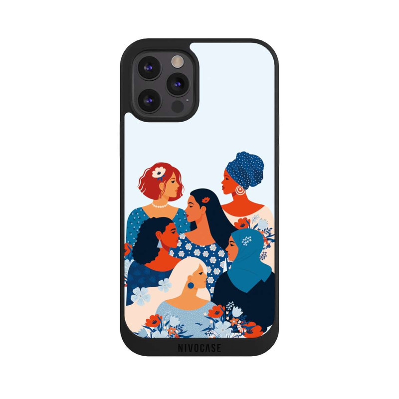 iPhone 12 Pro NIVOpure Femme Diversity Bleu