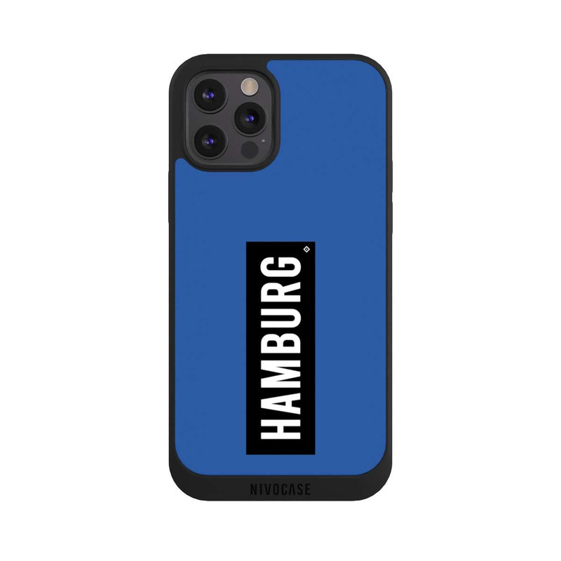 iPhone 12 Pro NIVOpure HSV Hamburg Schwarz Blau