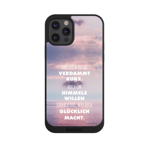 Apple iPhone 12 Pro NIVOpure Das Leben Ist So Verdammt Kurz