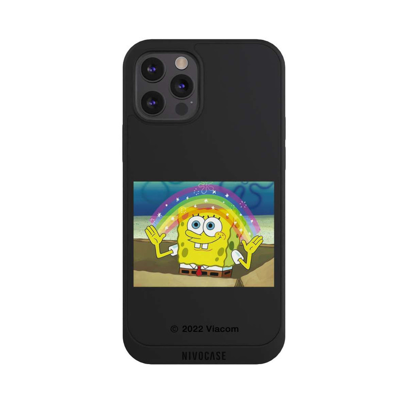 iPhone 12 Pro NIVOpure Spongebob - Rainbow Meme transparent