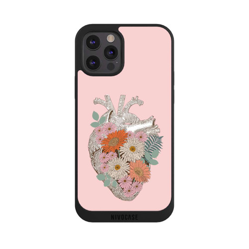 Apple iPhone 12 Pro NIVOpure Florales Vintage-Herz