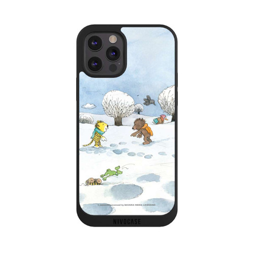 Apple iPhone 12 Pro NIVOpure Kleiner Bär und kleiner Tiger im Schnee