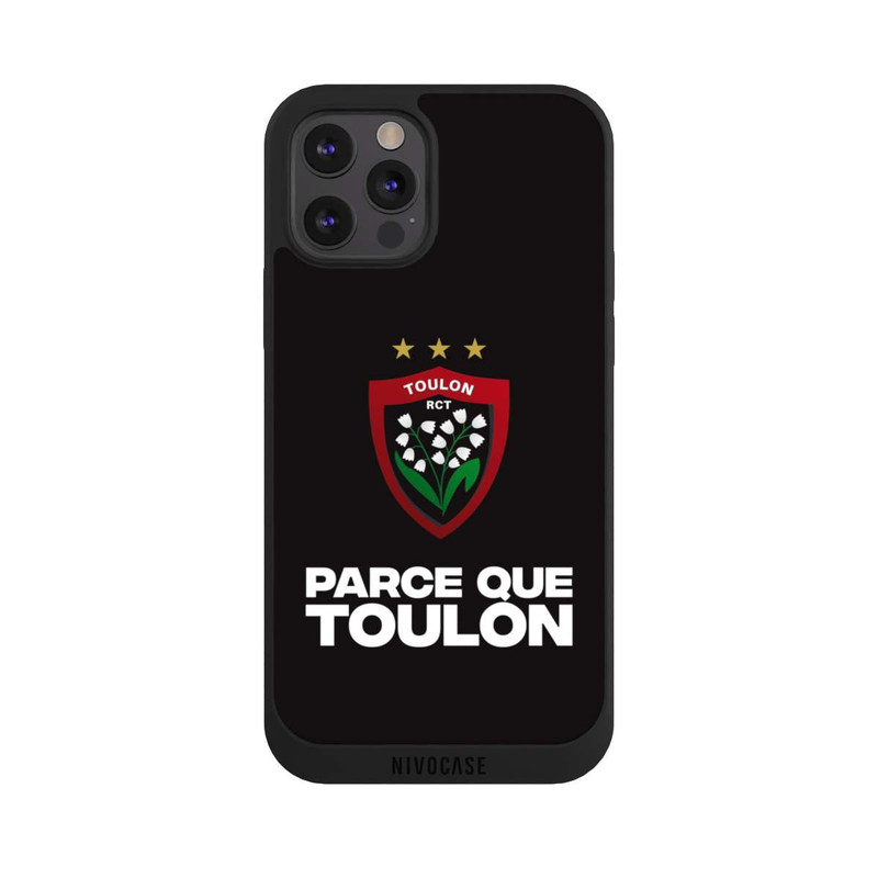 iPhone 12 Pro NIVOpure RC Toulonnais Noir