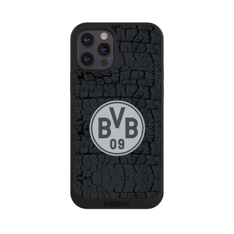 iPhone 12 Pro NIVOpure BVB Maillot charbon et acier