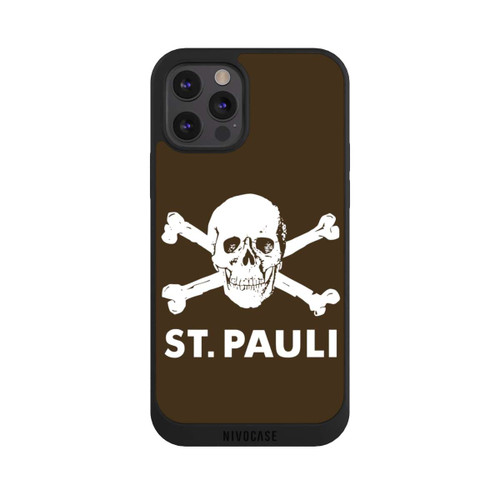 Apple iPhone 12 Pro NIVOpure FC St. Pauli Logo Braun