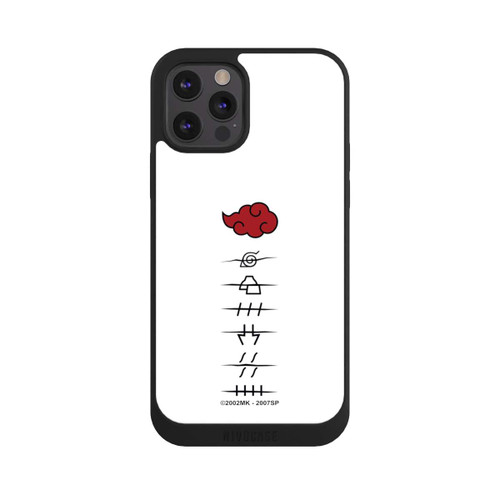 Apple iPhone 12 Pro NIVOpure Akatsuki Mitgliedersymbole Weiß