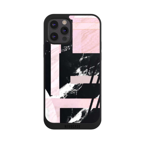Apple iPhone 12 Pro NIVOpure Pink Marble Collage