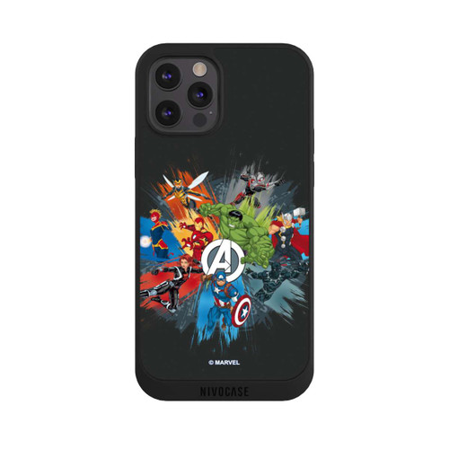 Apple iPhone 12 Pro NIVOpure Marvel's Avengers Black
