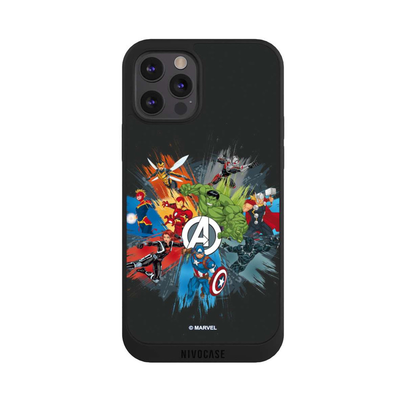 iPhone 12 Pro NIVOpure Marvel's Avengers Black