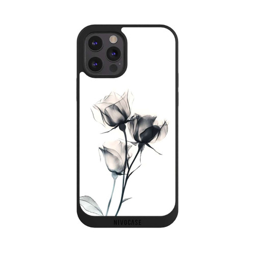 Apple iPhone 12 Pro NIVOpure Schwarze Blume