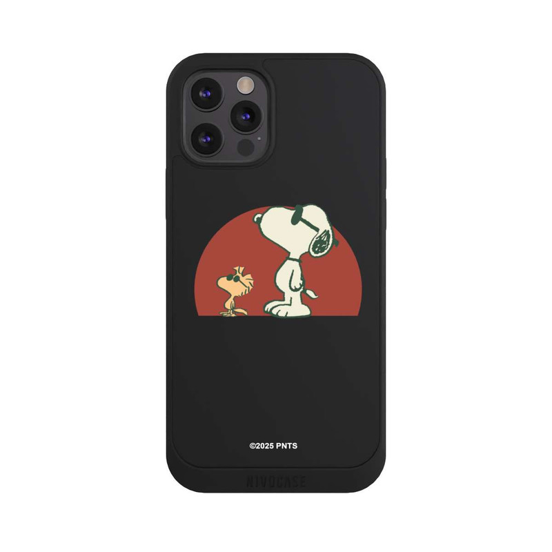 iPhone 12 Pro NIVOpure Snoopy Woodstock Far Out transparent