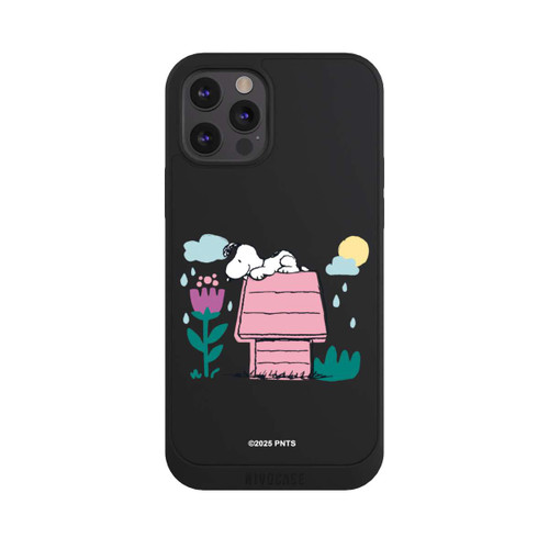 Apple iPhone 12 Pro NIVOpure Snoopy Hundehütte Frühling transparent
