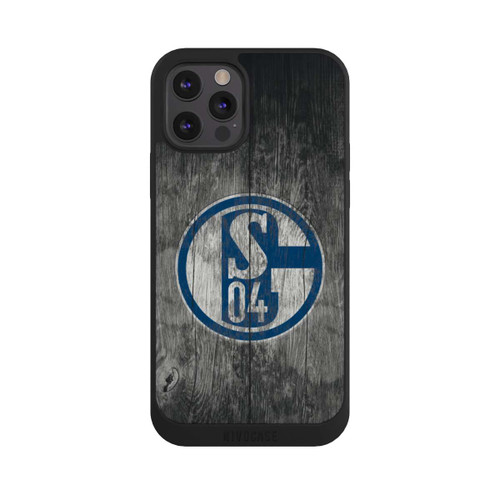 Apple iPhone 12 Pro NIVOpure Schalke 04 Holz Look