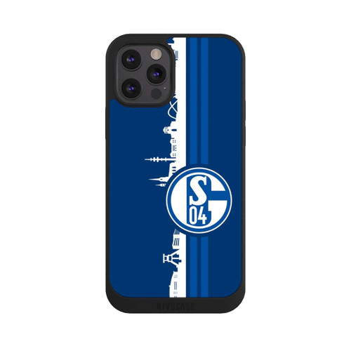 Apple iPhone 12 Pro NIVOpure Schalke 04 Skyline Blau