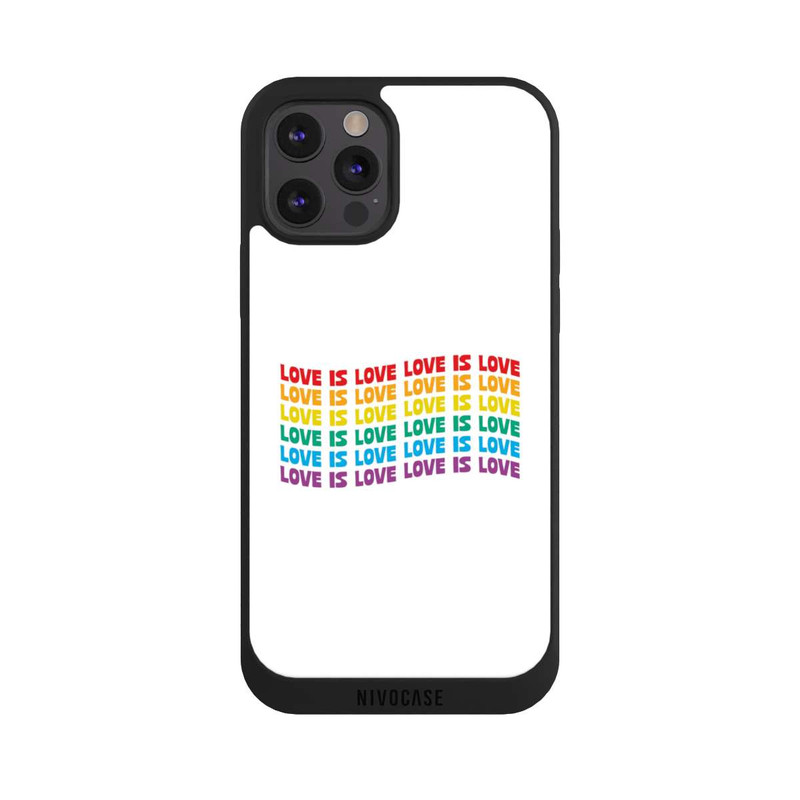 iPhone 12 Pro NIVOpure Love is Love Flag