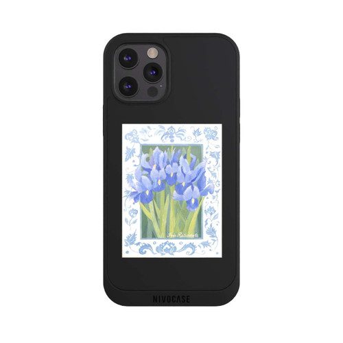 Apple iPhone 12 Pro NIVOpure Blue Iris, by Jennifer Abbott