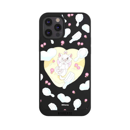Apple iPhone 12 Pro NIVOpure Aristocats Marie Herzen Gelb Transparent